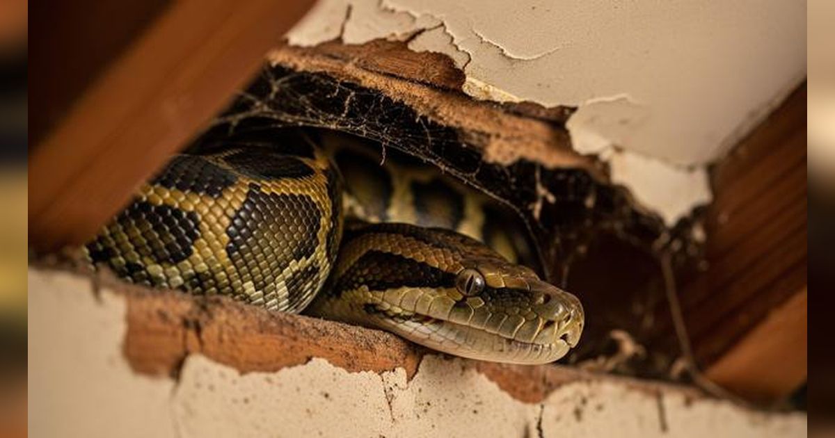 Waspada! 7 Jenis Ular yang Sering Bersembunyi di Atap Rumah dan Cara Mengusirnya