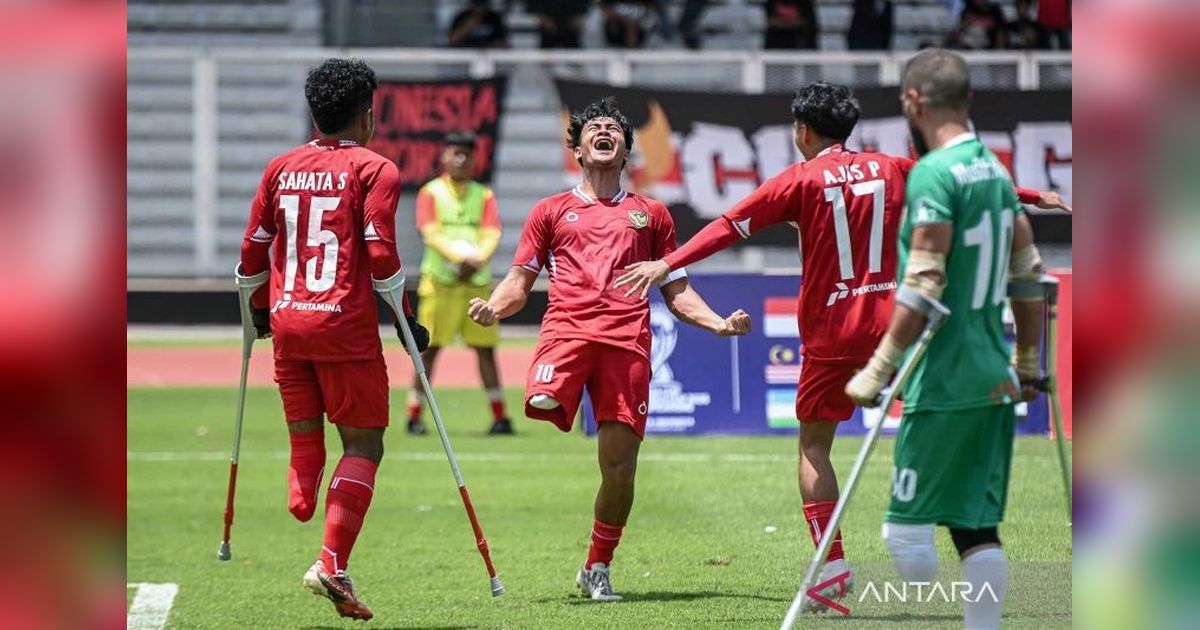 Pesta Gol Timnas Amputasi Indonesia di Piala Asia: Libas Suriah 5-0