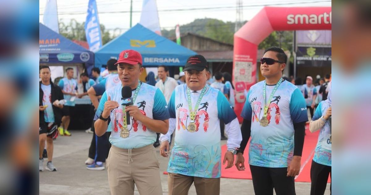 Bupati Lampung Barat Dorong Fun Run, Hidupkan Kembali Semangat Olahraga Masyarakat