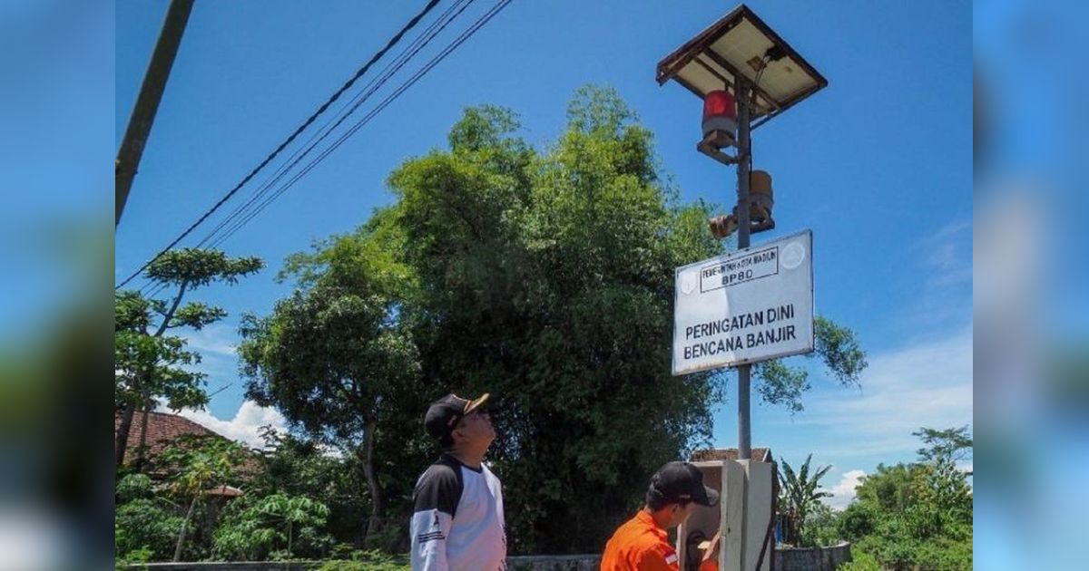 BPBD Madiun Pastikan EWS Banjir Berfungsi Normal Hadapi Musim Hujan