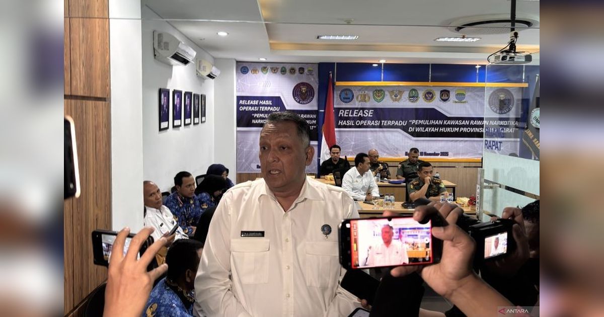 BNNP Jabar Gencarkan Operasi Narkotika di Kawasan Rawan, Belasan Orang Diamankan