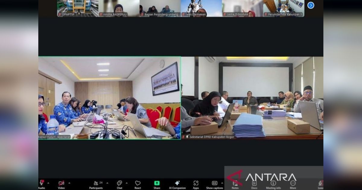 DPRD Bogor dan Kemenkumham Bahas Harmonisasi Raperda Lingkungan: Sampah dan Sumber Daya Air Jadi Prioritas