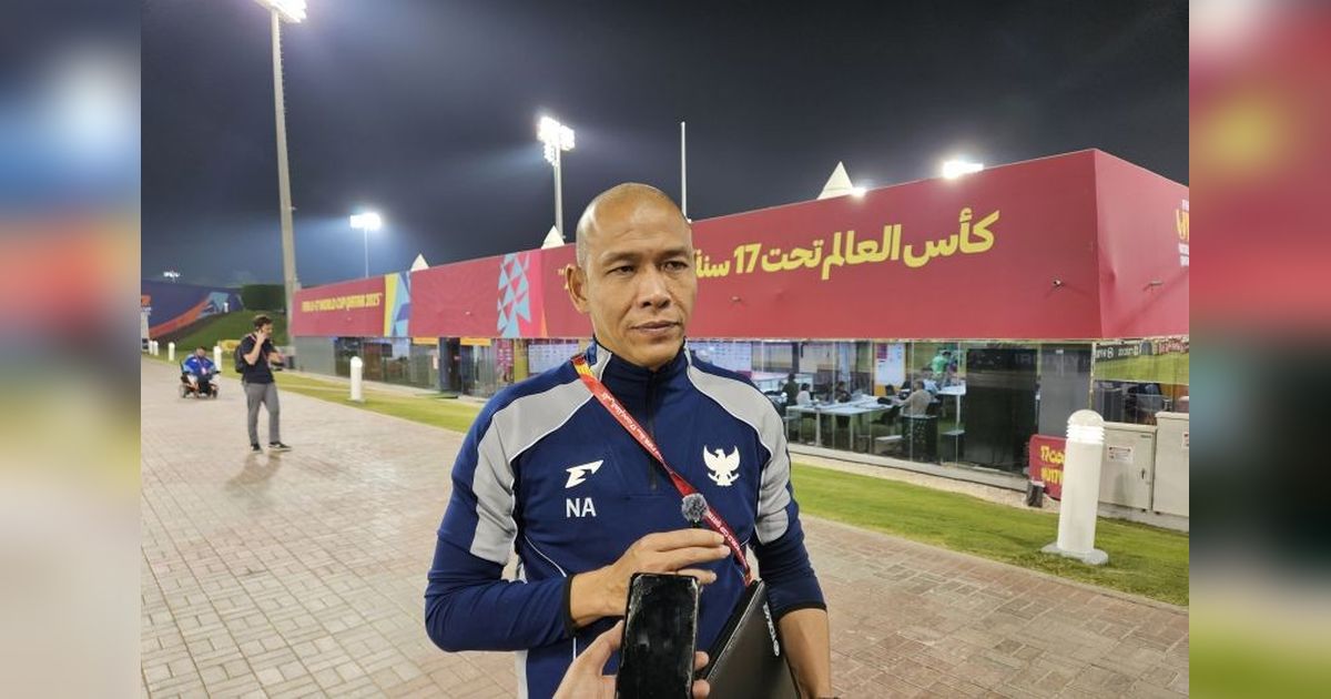 Nova Arianto Bersyukur Dampingi Timnas U17 Raih Kemenangan Perdana di Piala Dunia