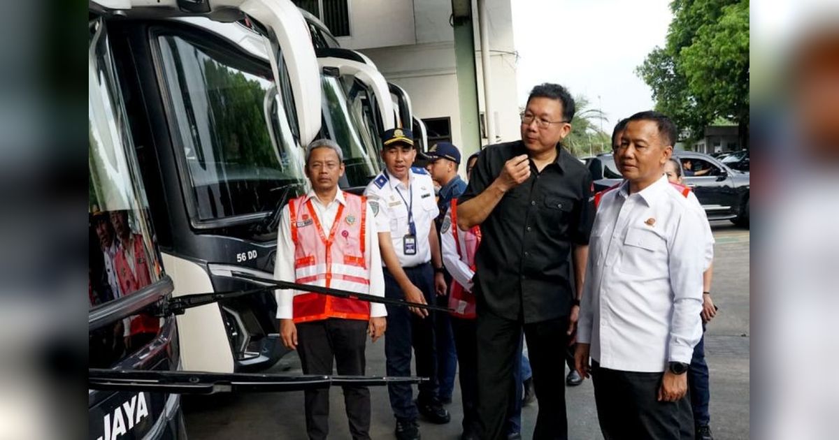 Kemenhub Intensifkan Rampcheck Bus di Bekasi Jelang Natal dan Tahun Baru 2025/2026