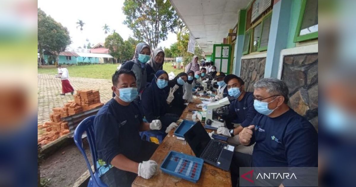 Belasan Pelajar SD di Rejang Lebong Terdeteksi Kecacingan, Dinkes Beri Obat dan Edukasi