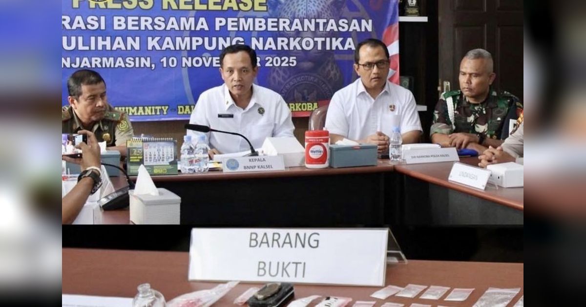 BNNP Kalsel Peringatkan: Kabupaten HST Jadi Daerah Paling Rawan Narkoba di Kalimantan Selatan