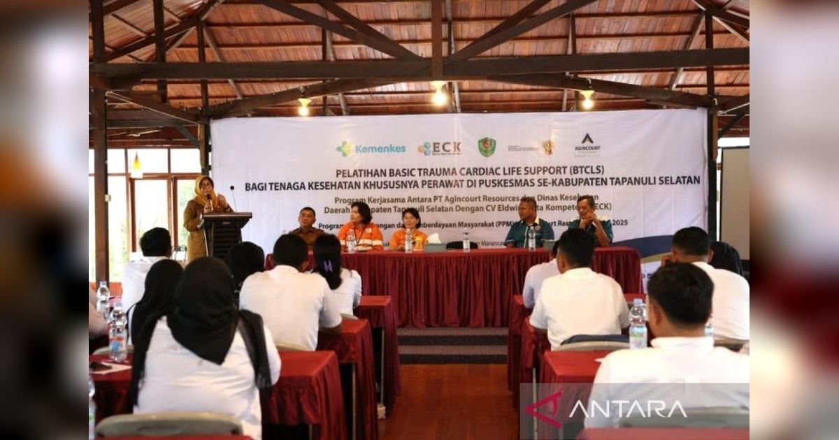 Dinas Kesehatan Tapsel Gelar Pelatihan BTCLS, Tingkatkan Kemampuan Nakes dalam Penanganan Gawat Darurat