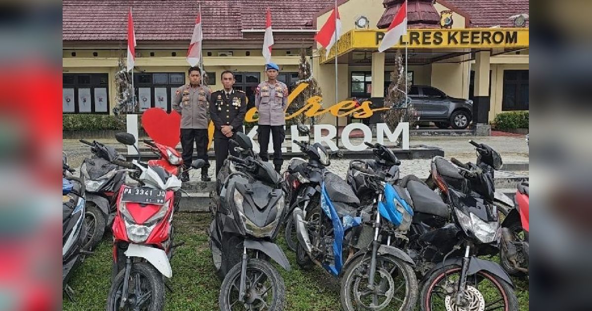 Polres Keerom Amankan 22 Sepeda Motor dalam Operasi Sikat Cartenz II, Pemilik Diminta Segera Lapor
