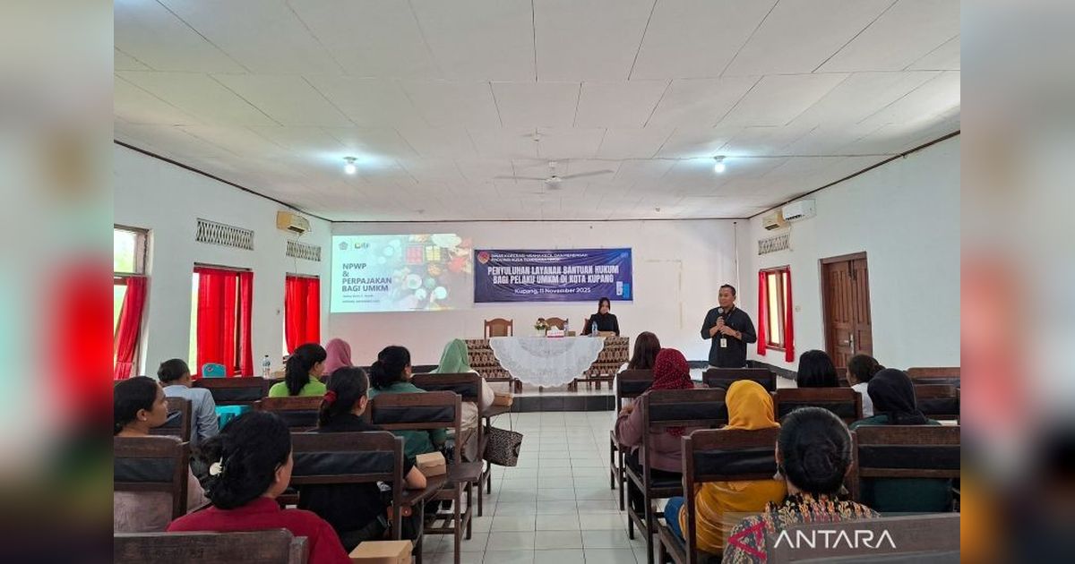 Pemprov NTT Fasilitasi Penyuluhan Hukum UMKM, Perkuat Perlindungan Usaha Lokal