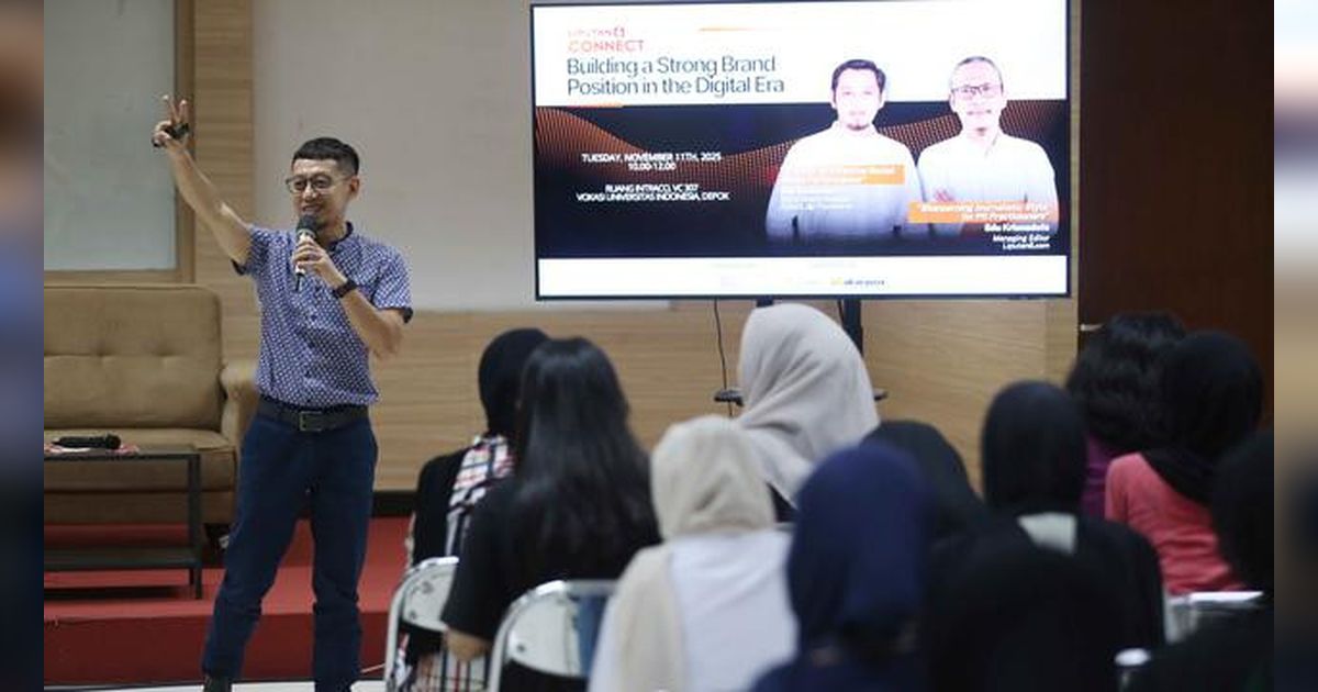 Liputan6.com Connect di Universitas Indonesia, Bekali Mahasiswa Wawasan Branding di Era Digital