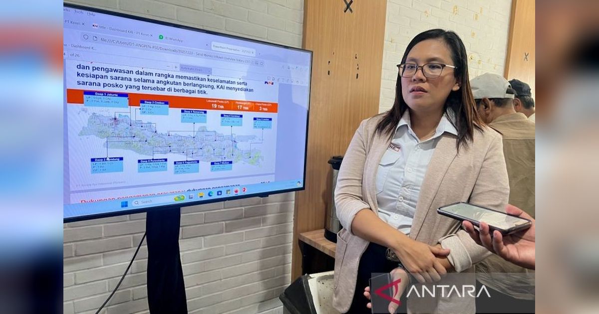 Penjualan Tiket KAI Nataru Capai 2,5 Juta Pelanggan, Tunjukkan Minat Tinggi Masyarakat