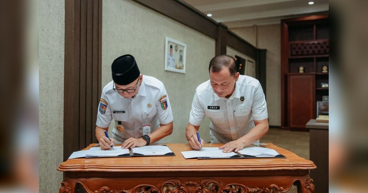 Perkuat Sinergi, Kanwil Ditjenpas dan Pemprov Lampung Teken MoU Pelaksanaan Pidana Kerja Sosial