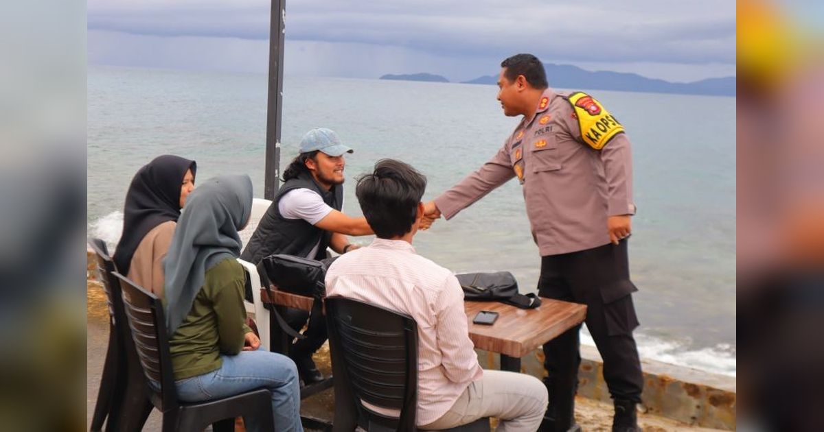 Polres Anambas Pastikan Pengamanan Nataru Anambas Optimal di Objek Wisata