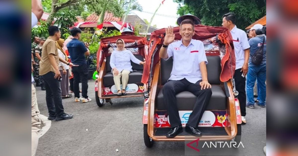 Presiden Prabowo Salurkan 100 Bantuan Becak Listrik untuk Pengemudi di Blora, Tingkatkan Kesejahteraan Lansia