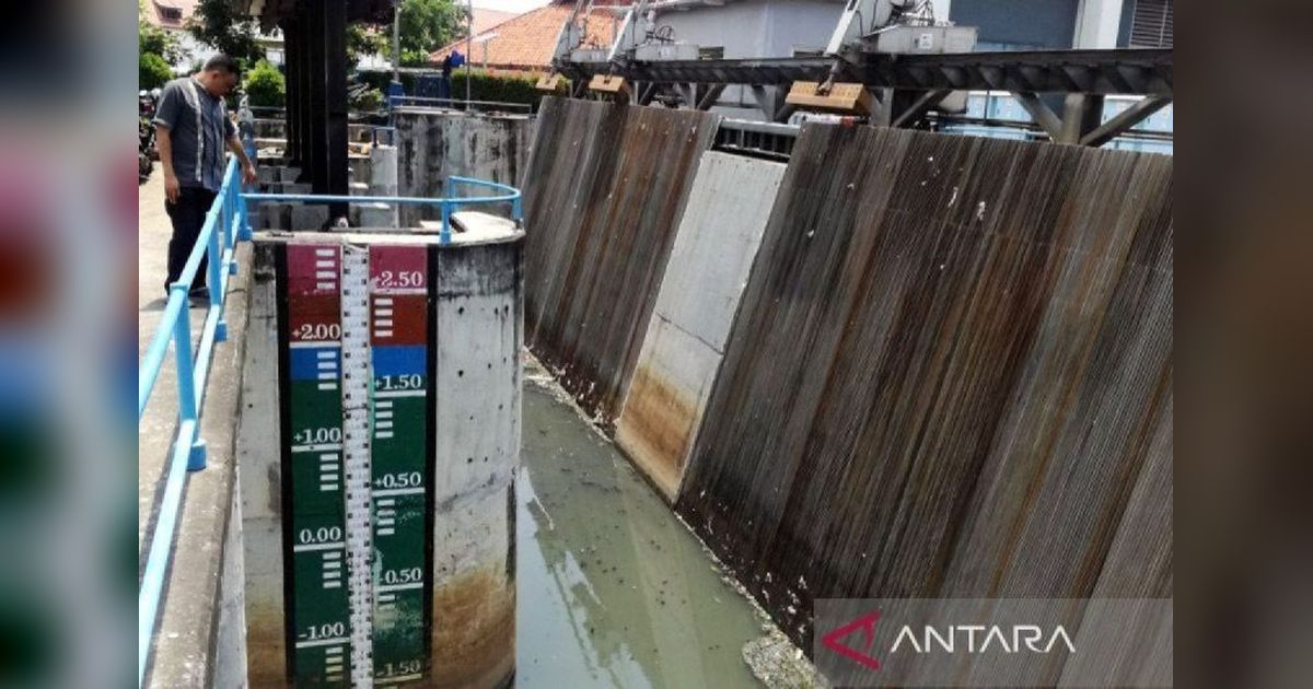 BPBD DKI Jakarta Tetapkan Pintu Air Pasar Ikan Siaga 2, Warga Pesisir Diminta Waspada