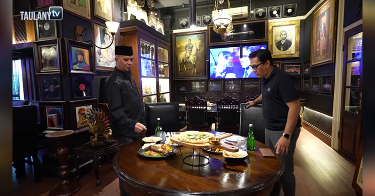 12 Foto Restoran Baru Ahmad Dhani, Menarik dengan Konsep 'Resto Culture' yang Artistik