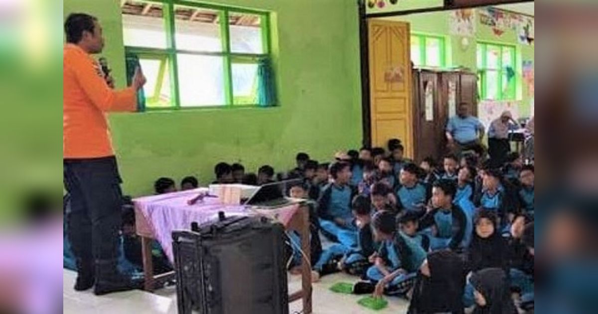 BPBD Magetan Gencarkan Edukasi Kesiapsiagaan Bencana Sejak Dini di Sekolah