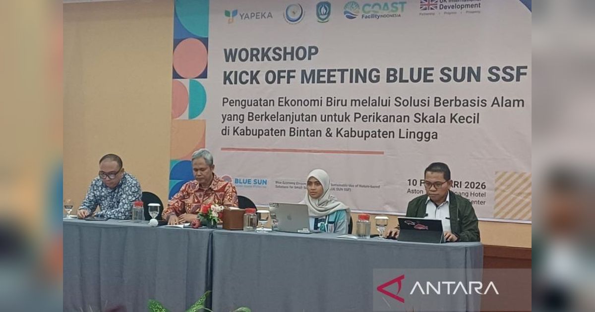 YAPEKA Luncurkan Proyek Ekonomi Biru Kepri, Sasar Enam Desa Pesisir untuk Perikanan Berkelanjutan