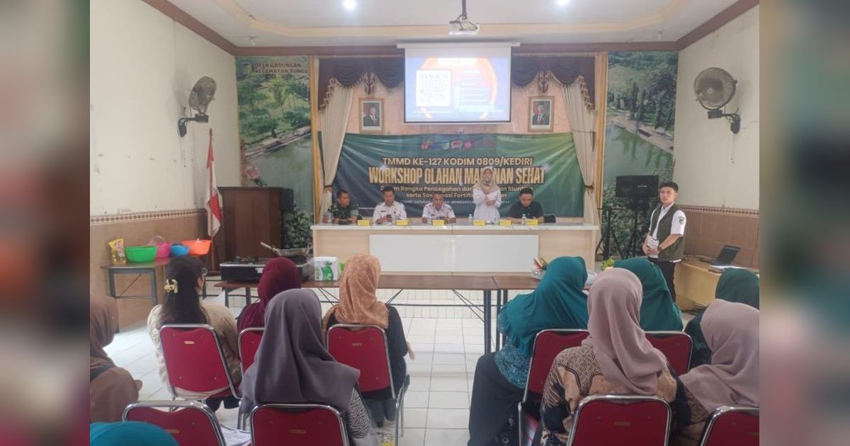 Kolaborasi Pemkab dan TNI Sukseskan TMMD 2026 Kediri, Pacu Pembangunan dan Penurunan Stunting