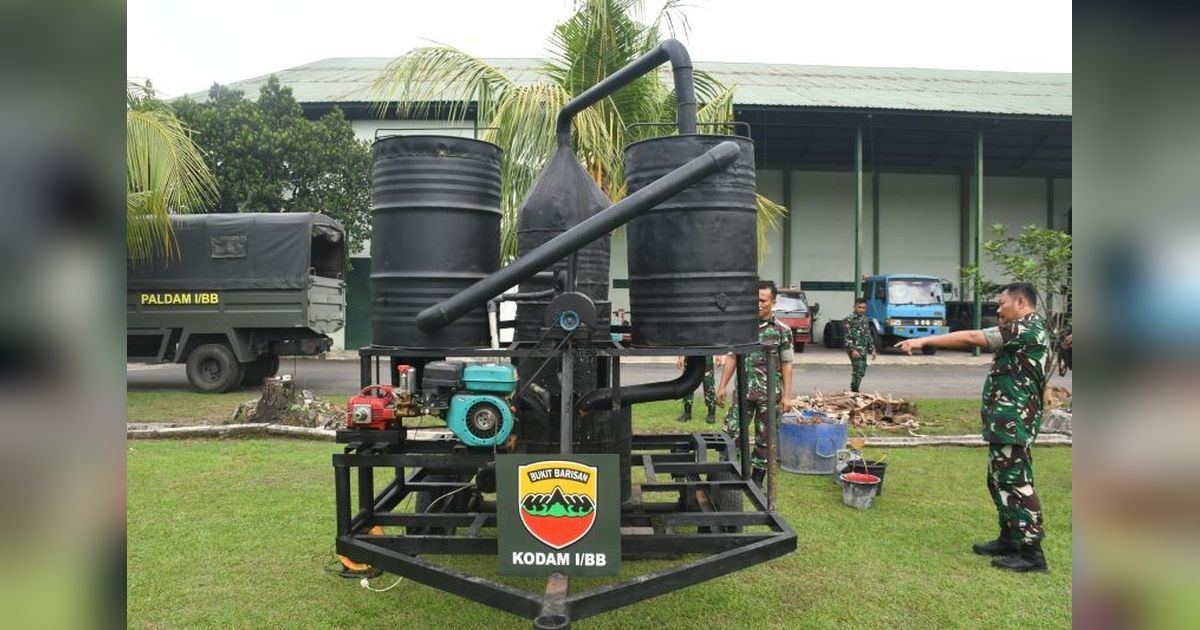 Kodam I/BB Ciptakan Insinerator Ramah Lingkungan, Solusi Efektif Tekan Volume Sampah