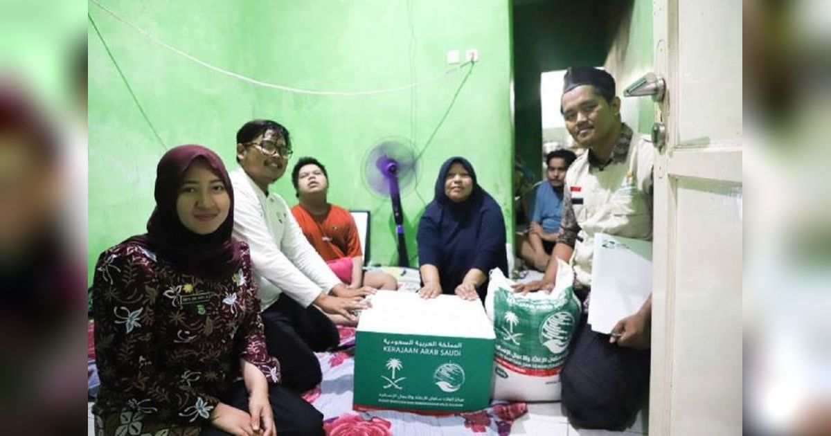 Baznas Tangerang Salurkan Bantuan Sembako Kerajaan Arab Saudi Jelang Ramadan