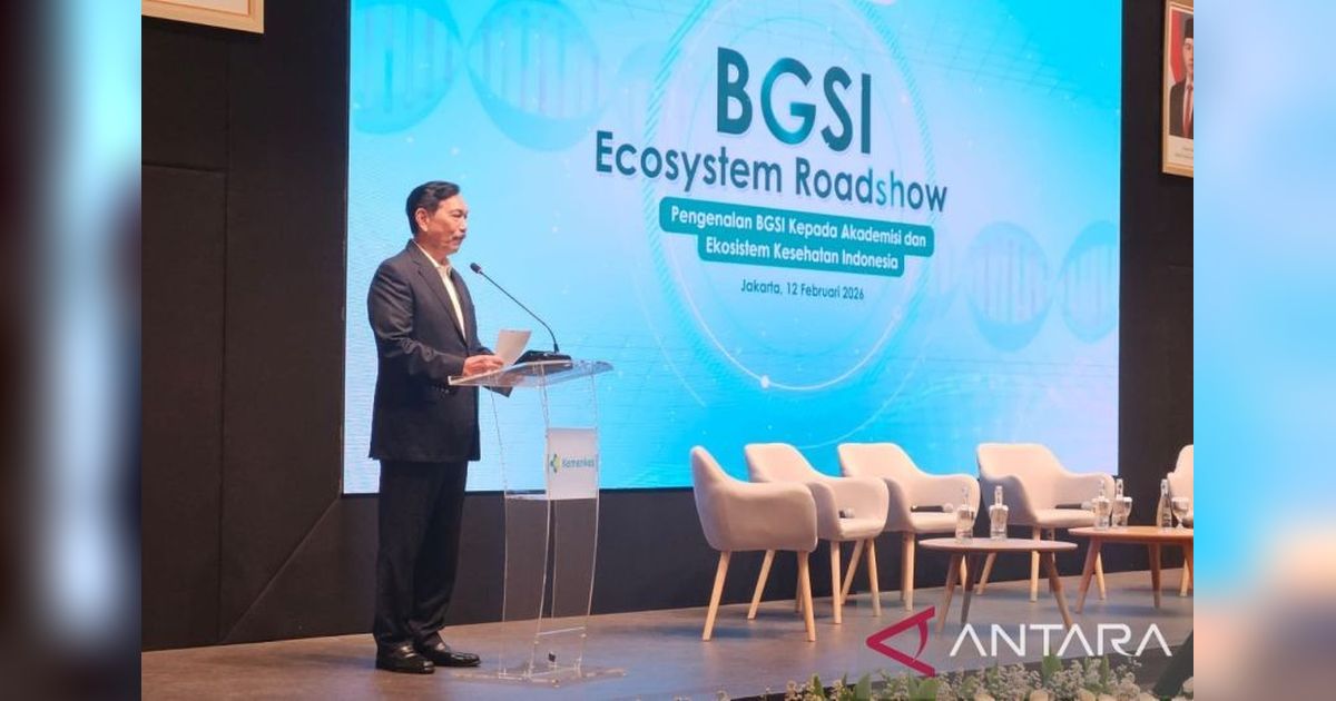 Luhut Dorong Ekosistem Genomik Terintegrasi Demi Daya Saing Global Indonesia