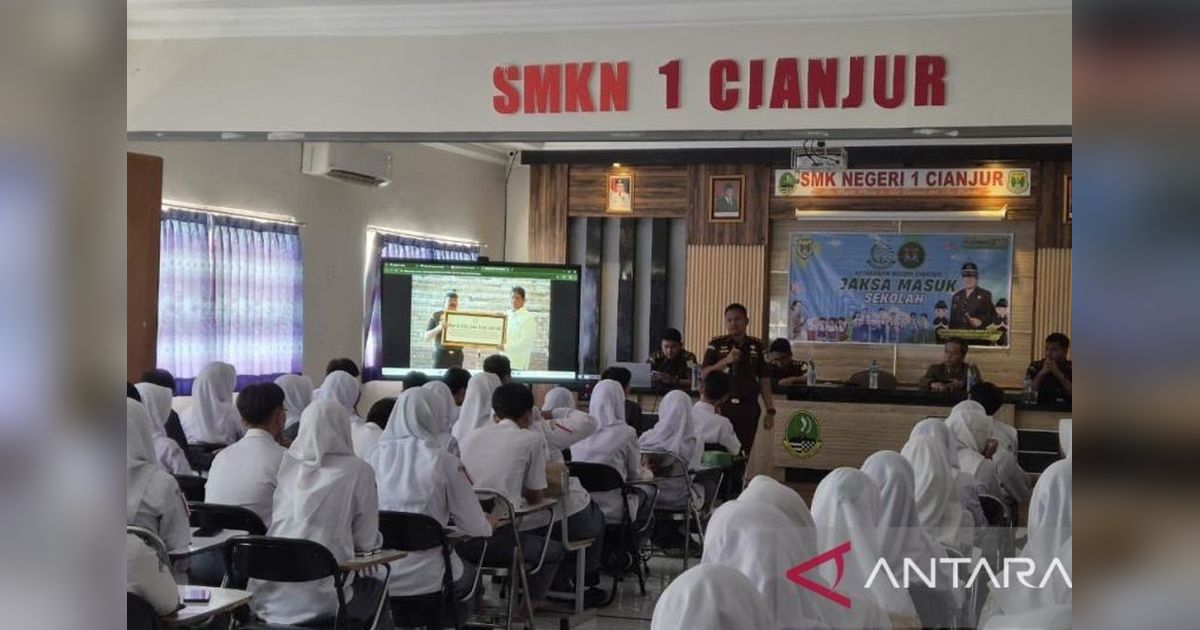 Kejari Cianjur Gelar Jaksa Masuk Sekolah, Edukasi Hukum Remaja Cegah Pelanggaran