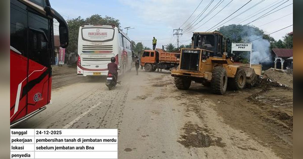 Pemulihan Jalan Raya di Aceh Terus Dikebut, Ini Update Progres Terbaru