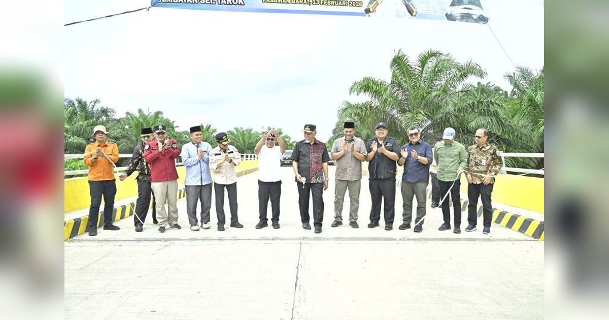 Pemprov Sumbar Resmikan Tiga Jembatan Akses Vital Menuju Pelabuhan Teluk Tapang, Dorong Ekonomi Daerah