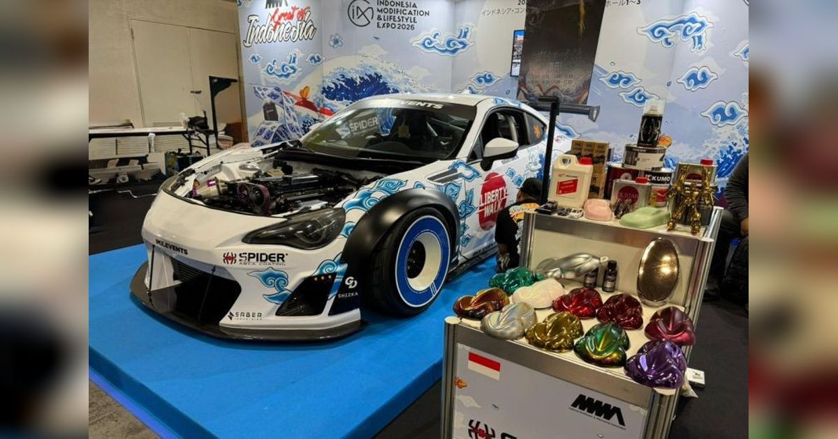 PT ABCA dan NMAA Unjuk Gigi di Osaka Auto Messe 2026 dengan Modifikasi Toyota 86 'Harmony of Waves'