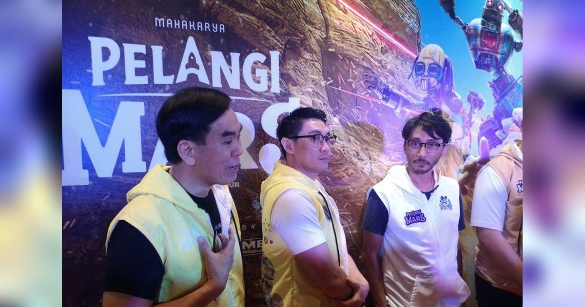 Pelangi di Mars: Ifan Seventeen Ajak Masyarakat Jadi Saksi Sejarah Film Hybrid Animasi Live-Action Pertama Indonesia