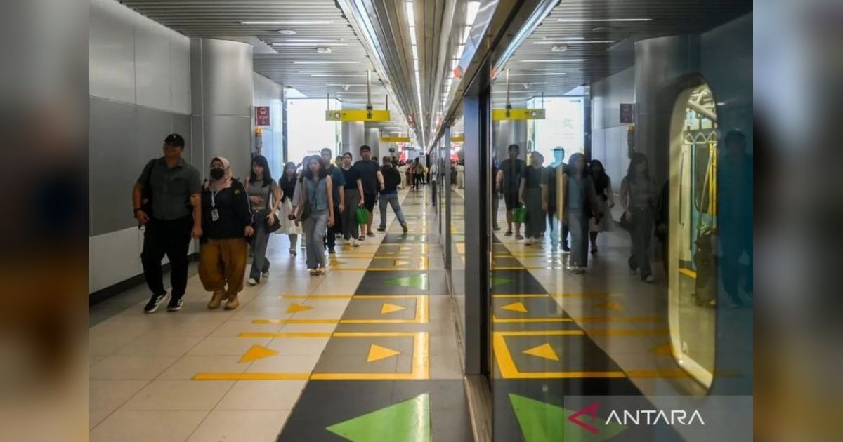 MRT Jakarta Layani 135 Ribu Lebih Pelanggan Setiap Hari pada Januari 2026