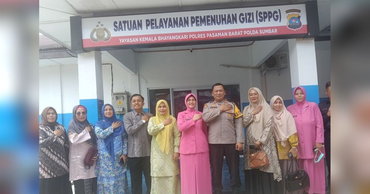 SPPG Polres Pasaman Barat Salurkan Makan Bergizi Gratis ke Ribuan Penerima Manfaat