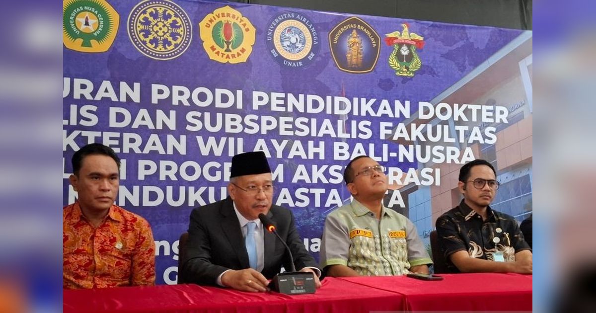 Prodi Dokter Spesialis Undana Diharapkan Atasi Ketimpangan Tenaga Medis di NTT