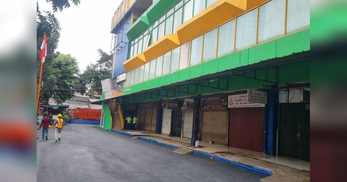 Pasar Palmerah Ditutup Sementara Jelang Kunjungan Presiden Prabowo Subianto ke SPPG Polri