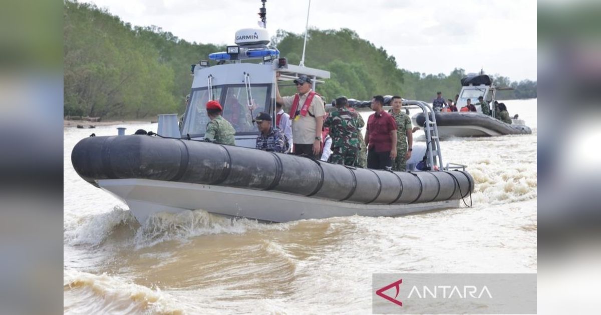 Menhan Tinjau Pengerukan Muara Kuala Aceh Tamiang, Pastikan Mitigasi Bencana dan Peningkatan Ekonomi Nelayan