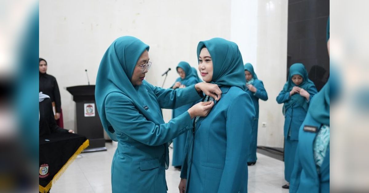 Melinda Aksa Tekankan Penguatan Ketahanan Keluarga di Pelantikan Ketua PKK Makassar