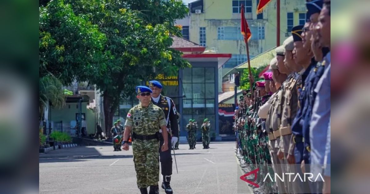 Kodam Pattimura Perkuat Disiplin Prajurit Melalui Operasi Gaktib Yustisi 2026
