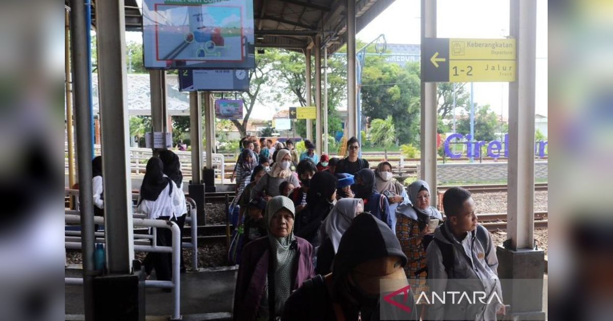 KAI Daop 3 Cirebon Catat 24.568 Tiket Lebaran KAI Cirebon Terjual, Minat Masyarakat Tinggi
