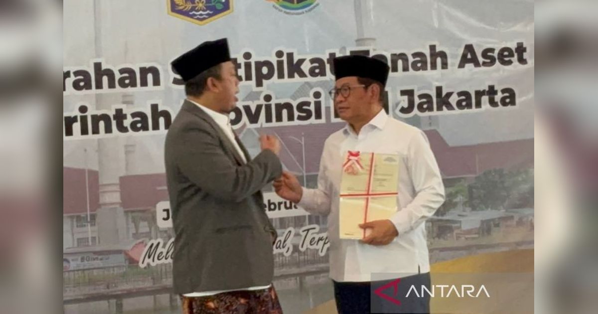 DKI Jakarta Raih Rekor MURI atas Sertifikasi Aset Terbanyak Se-Indonesia