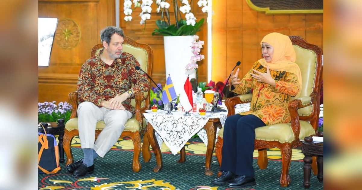 Jawa Timur dan Swedia Perkuat Kerja Sama Transportasi-Pendidikan untuk Kemajuan Daerah