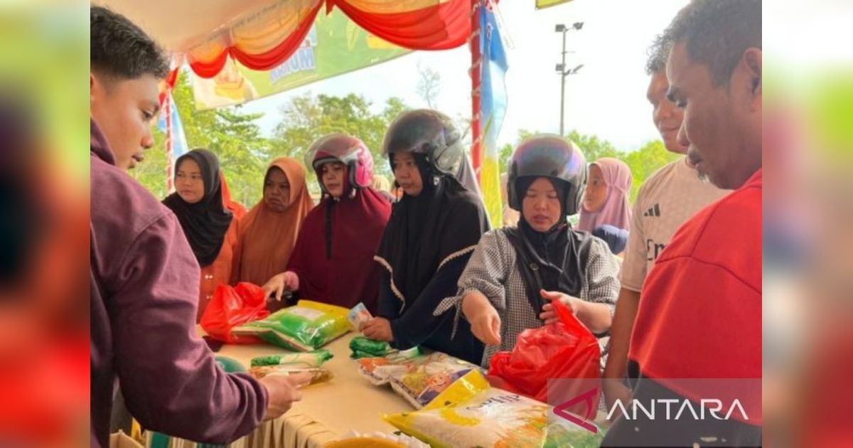Gerakan Pangan Murah Bangka Tengah Digelar, Stabilkan Harga Jelang Hari Besar
