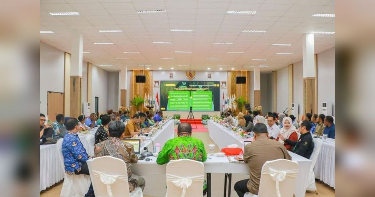 Kemenhut dan Pemprov Papua Tengah Perkuat Rencana Aksi FOLU Net Sink 2030