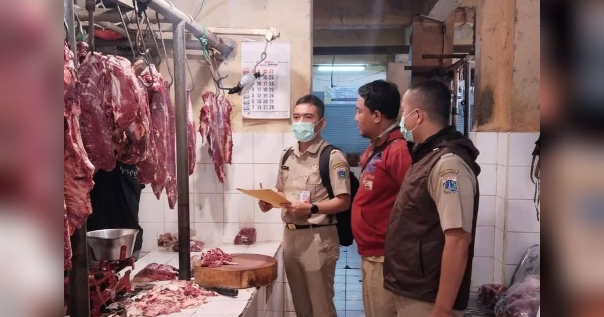 Harga Daging Sapi Jaksel Stabil Jelang Imlek, Pemerintah Perketat Pengawasan