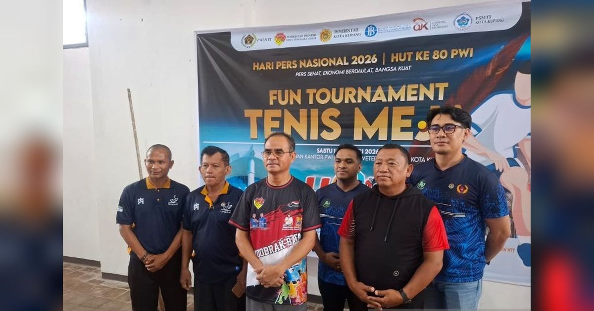 PTMSI Kota Kupang Gencar Cari Bibit Atlet Tenis Meja untuk Persiapan PON 2028