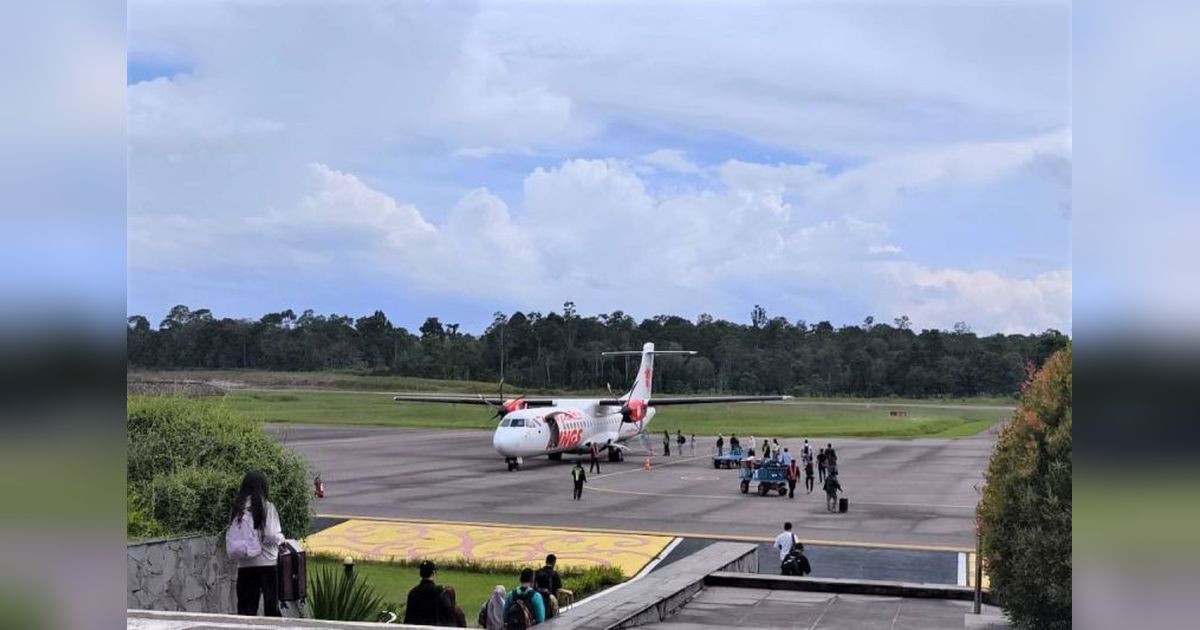 Arus Balik Pesawat dari Muara Teweh Mulai Ramai Pasca-Lebaran 2026