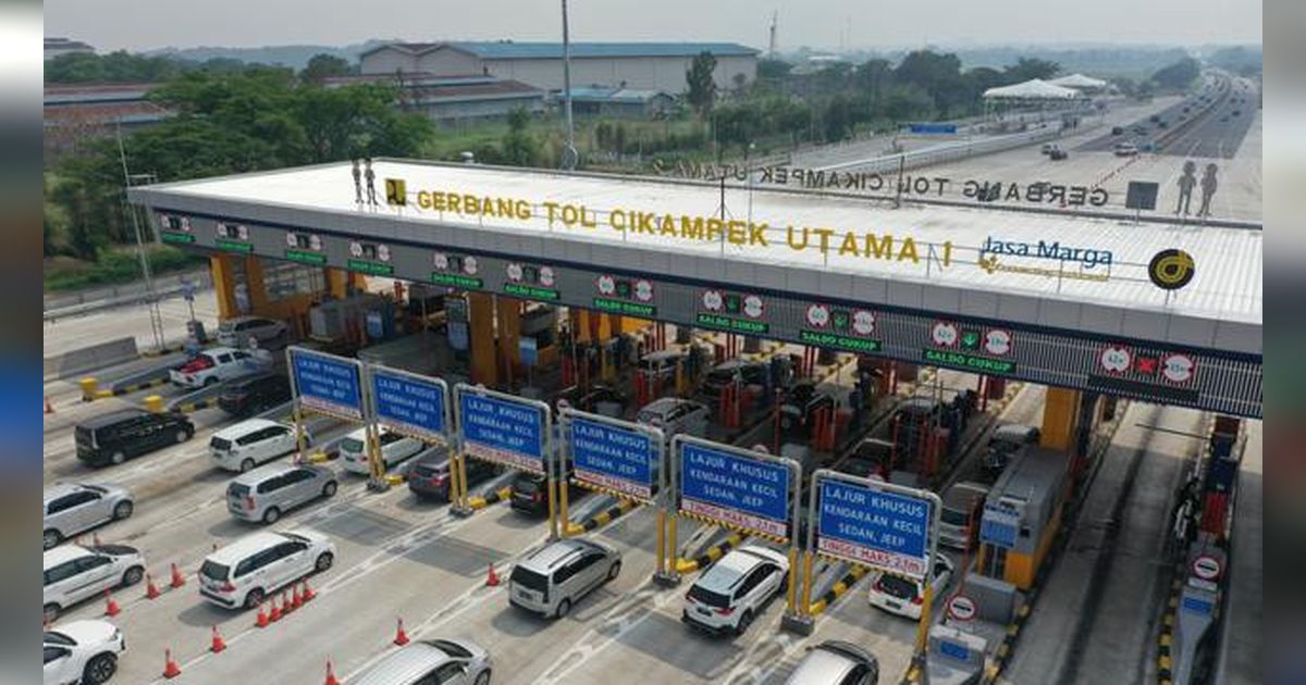 Update Arus Balik Mudik Lebaran Rabu 24 Maret, 285 Ribu Kendaraan akan Kembali ke Jabodetabek via Tol Hari Ini
