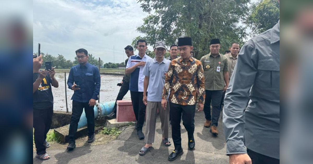 Gibran Tinjau Pengaspalan Jalan Sragen, Infrastruktur Pedesaan Kian Mulus