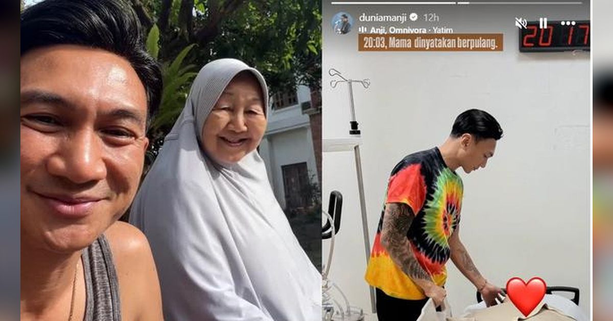 Berpulang dengan Tenang, Ibu Anju Tutup Usia Setelah Dekat dengan Keluarga