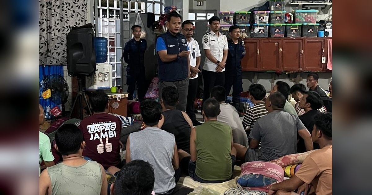 Penggeledahan Lapas Jambi: 15 HP Disita, Tes Urine Massal Menanti Petugas dan WBP